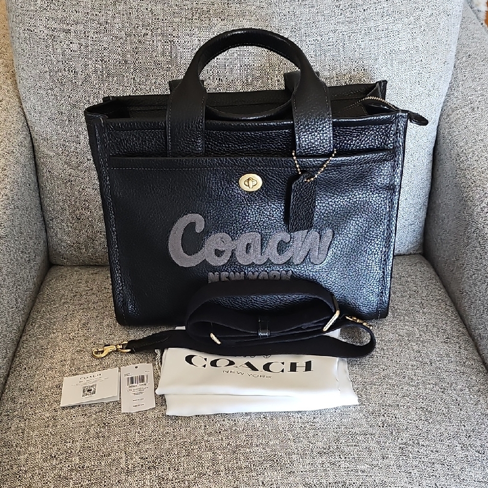 Coach Leather Cargo Tote